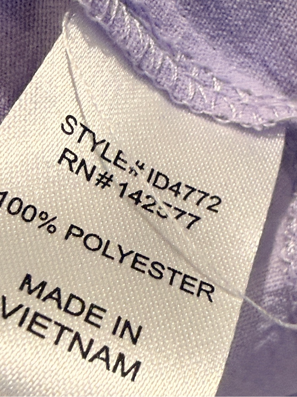 iris Lilac Ruffled Mini Dress - Picture 7 of 8
